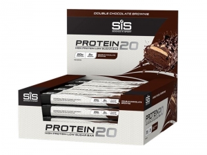 Sis Protein 20 Bars Dark Chocolate Brownie 12 X 55g